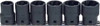Koken RS4127/6 1/2 Sq. Dr. Nut Twister set 17mm-25.4mm 200mm 6 pieces