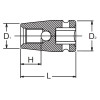 Koken 14103M-14(1.5) 1/2 Sq. Dr. Stud Bolt Setter M14 X 1.5 Length 55mm