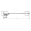 Koken 14101M-22X160NM 1/2 Sq. Dr. Torsion Bar 22mm x 160Nm Length 210mm
