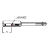 Koken 115G.100-7 1/4 Hex Dr. Nut Setter 7mm 6 point Length 100mm Slide Magnet