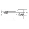 Koken 3129.60-10 3/8 Sq. Dr. Bolt Twister 10mm Length 60mm