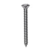 Auveco 1797, Phillips Oval Head Tap Screw 6 X 1 1/4 Chrome, Pack Size: 100_main