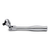 Wright tool 2495, 1/4" Drive Flex Head Ratchet Contour Grip - 5-1/2"_main