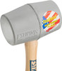 Estwing DH-12N, 12 Oz No-Mar Deadhead Rubber Mallet, Wood Handle_main