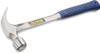 Estwing E3-22CM, 22 Oz Framing Hammer W/ Curved Claw,Milled Face , Shock Reduction Blue Vinyl Gri_main