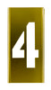 CH Hanson 100154, Stencil Sort-5" Brass Gothic 4_main