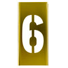 CH Hanson 101606, Stencil Sort-8" Brass Gothic 6_main