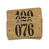 CH Hanson 35152, Tag-076-100 1"x2-1/8" Round Ends Brass 25pk_main