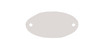 CH Hanson 41771, Tag-1-5/32"x2-1/16" Oval Aluminum 100pk_main