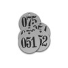 CH Hanson 43367, Tag-051-075 1" Round Stainless Steel 25pk_main