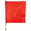 CH Hanson 55300, Traffic Flag-24" Wood Handle, Nylon Flag_main