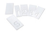 CH Hanson 70353, Stencil Set-Number 4"x2-3/4" LDPE Curb 12Pcs._main