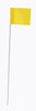 CH Hanson 15084, Stake Flags-21" Staff, 2-1/2"x3-1/2" Flag, Yellow  100Pcs._main