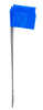 CH Hanson 15068, Stake Flags-15" Staff, 2-1/2"x3-1/2" Flag, Blue  10Pcs._main