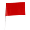 CH Hanson 15065, Stake Flags-15" Staff, 2-1/2"x3-1/2" Flag, Red Fluorescent  10Pcs._main