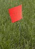CH Hanson 15065, Stake Flags-15" Staff, 2-1/2"x3-1/2" Flag, Red Fluorescent  10Pcs._main