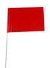 CH Hanson 15065, Stake Flags-15" Staff, 2-1/2"x3-1/2" Flag, Red Fluorescent  10Pcs._main