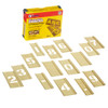 CH Hanson 10008, Stencil Set-Numbers 1" Brass 15Pcs._main