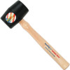 Estwing DH-18, 18-OZ. DEADHEAD RUBBER MALLET W/WOOD HAND