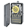 Intermatic T1475BR, 24-Hour Mechanical Time Switch with Skip-a-Day, 480 VAC, 60Hz, 4-SPST, Outdoor Metal Enclosure, 1 Hour Interval_main