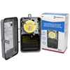Intermatic T102R, 24-Hour Mechanical Time Switch, 208-277 VAC, 60Hz, SPST, Indoor/Outdoor Metal Enclosure, 1 Hour Interval_main