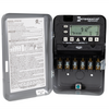 Intermatic ET8215C, Astronomic 7-Day 2-Circuit Electronic Control, 120-277 VAC, 2-SPST, Indoor Metal Enclosure_main