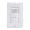 Intermatic IOS-DOV-WH, Commercial Grade In-Wall PIR Occupancy/Vacancy Sensor, White_main
