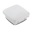 Intermatic WP5220W, Extra-Duty Plastic In-Use Weatherproof Cover, Double-Gang, Vrt, 2.25" White_main