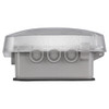 Intermatic WP5000C, Extra-Duty Plastic In-Use Weatherproof Cover, Single-Gang, Vrt/Hrz, 2.25" Clear_main