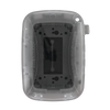 Intermatic WP5103C, Extra-Duty Plastic In-Use Weatherproof Cover, Single-Gang, Vrt/Hrz, 2.75" Clear, 3/0 Adapter Plate_main