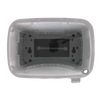 Intermatic WP5110C, Extra-Duty Plastic In-Use Weatherproof Cover, Single-Gang, Vrt/Hrz, 3.625" Clear_main