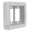 Intermatic WP7200W, Low-Profile Extra-Duty Plastic In-Use Weatherproof Cover, Double-Gang, Vrt, White_main
