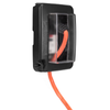 Intermatic WP7000BL, Low-Profile Extra-Duty Plastic In-Use Weatherproof Cover, Single-Gang, Vrt/Hrz, Black_main