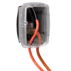 Intermatic WP3100C, Plastic In-Use Weatherproof Cover, Single-Gang, Vrt/Hrz, 2.75" Clear_main