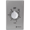 Intermatic FF412H, Spring Wound Countdown Timer, Commercial, 125-277 VAC, 50/60 Hz, DPST, 12 Hour Max, Without Hold, Silver_main