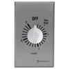 Intermatic FF32H, Spring Wound Countdown Timer, Commercial, 125-277 VAC, 50/60 Hz, SPDT, 2 Hour Max, Without Hold, Silver_main