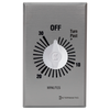 Intermatic FF330M, Spring Wound Countdown Timer, Commercial, 125-277 VAC, 50/60 Hz, SPDT, 30 Minute Max, Without Hold, Silver_main