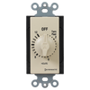 Intermatic FD12HC, Spring Wound Countdown Timer, Decorator Style, 125-277 VAC, 50/60 Hz, SPST, 12 Hour Max, Without Hold, Ivory_main