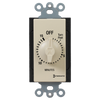Intermatic FD15MC, Spring Wound Countdown Timer, Decorator Style, 125-277 VAC, 50/60 Hz, SPST, 15 Minute Max, Without Hold, Ivory_main