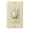 Intermatic FD60MH, Spring Wound Countdown Timer, Decorator Style, 125-277 VAC, 50/60 Hz, SPST, 60 Minute Max, With Hold, Ivory_main