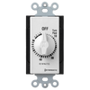 Intermatic FD60MHW, Spring Wound Countdown Timer, Decorator Style, 125-277 VAC, 50/60 Hz, SPST, 60 Minute Max, With Hold, White_main