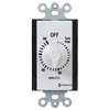 Intermatic FD60MWC, Spring Wound Countdown Timer, Decorator Style, 125-277 VAC, 50/60 Hz, SPST, 60 Minute Max, Without Hold, White_main