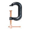 Palmgren 9629518, 3" Drop Forged Deep Throat C-Clamp W/ Copper Spindle (400 Series)_secondary