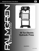 Palmgren 9661616, Hyd Press, 50T, Elect Pump 88"_secondary