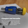 MEGAPRO 13-in-1 Stubby Multi-Bit Screwdriver | Compact Driver