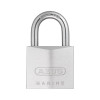 Abus 75IB/40 KA, Keyed Padlock, 49/64 in,Rectangle,Silver75138_main