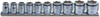 Koken RS3450M/10 3/8 Sq. Dr. Socket set 10mm-22mm Nut Grip 250mm 10 pieces_main