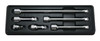 Koken PK3763/6 3/8 Sq. Dr. Wobble-Fix Extension Bar set 32-250mm ABS Tray  6 pieces_main