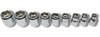 Koken RS3450A/9 3/8 Sq. Dr. Nut-Grip, SAE, Socket Set - 9 pieces