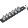 Wera 003995, Belt C 1 Zyklop socket set with holding function, 1/2" drive, 7 pieces